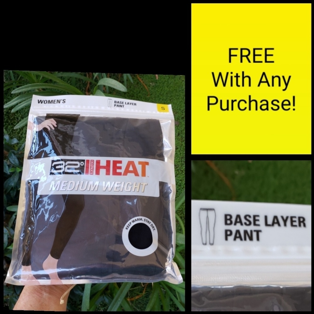 NEW women 32 Degree Heat Base Layer Pants SMALL